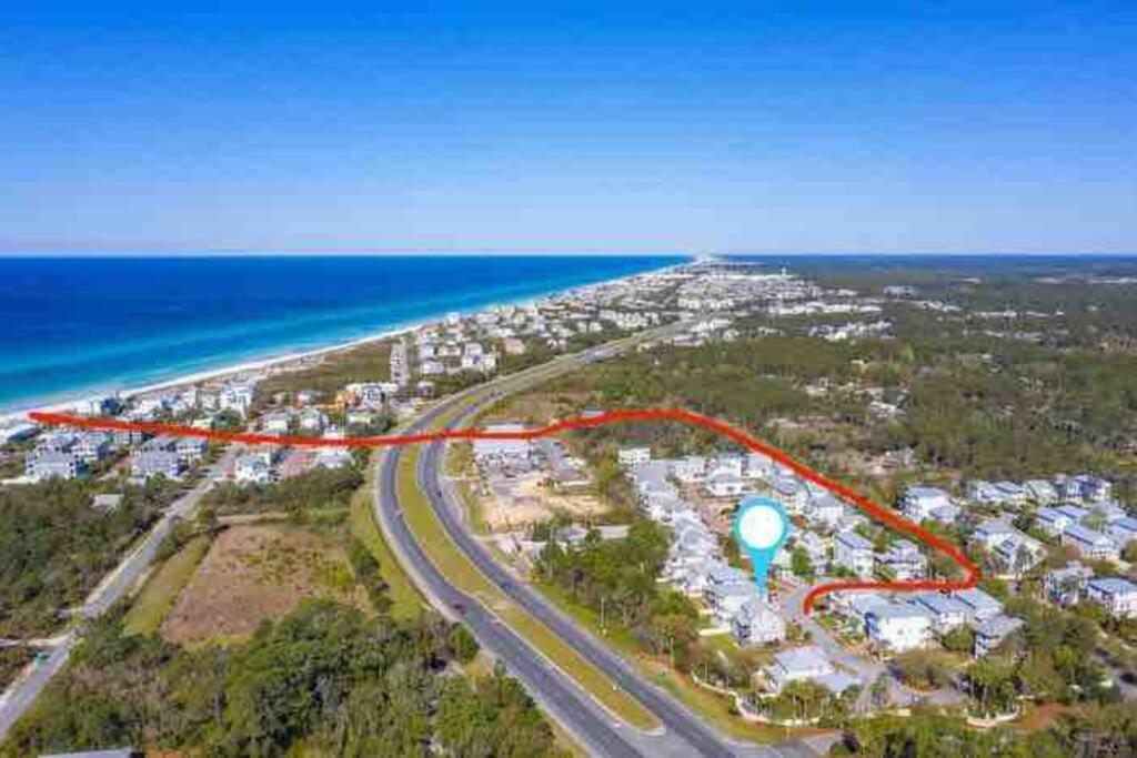 30A Coastal Home Walk To Beach, Lake & Pool Inlet Beach Extérieur photo